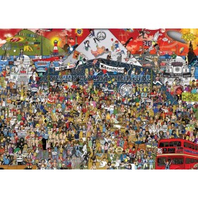 Puzzle Heye 2000 British Music History Pieces Heye - 1