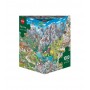 Puzzle Heye divertimento alpino da 1000 pezzi - Heye