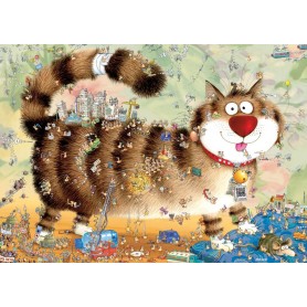 Puzzle Heye La vita del gatto da 1000 pezzi Heye - 1