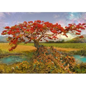 Puzzle Heye albero stronzio da 1000 pezzi Heye - 1
