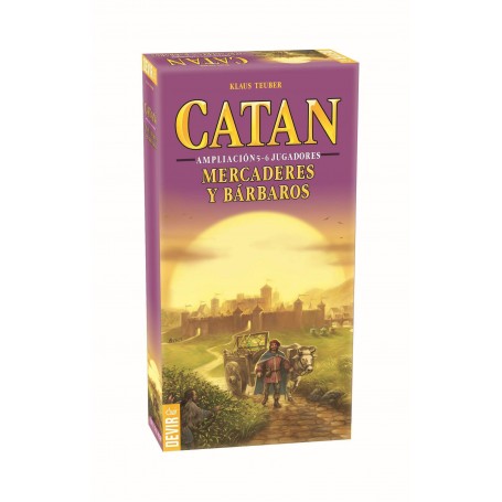 Catan - Espansione Mercanti e Barbarians 5-6 giocatori - Devir