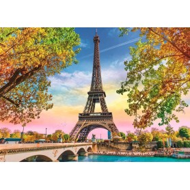 Puzzle Trefl Trefl Parigi romantica di 500 pezzi Puzzles Trefl - 1