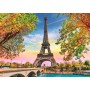 Puzzle Trefl Trefl Parigi romantica di 500 pezzi - Puzzles Trefl