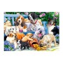 Puzzle Trefl cani nel giardino da 1000 pezzi - Puzzles Trefl
