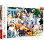 Puzzle Trefl cani nel giardino da 1000 pezzi - Puzzles Trefl