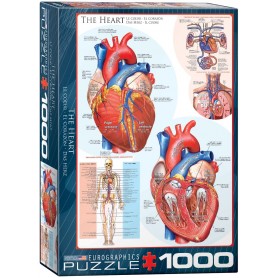 Puzzle Eurographics Il cuore di 1000 pezzi Eurographics - 1