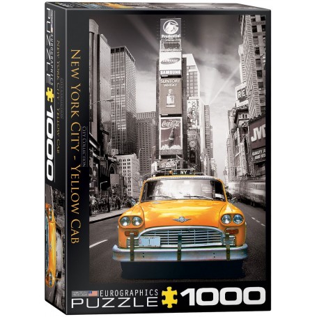 Puzzle Eurographics Taxi a New York 1000 pezzi - Eurographics