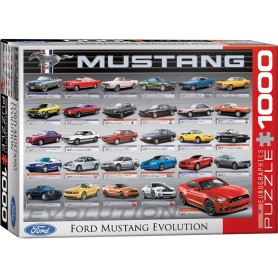 Puzzle Eurographics Ford Mustang Evoluzione di 1000 pezzi Eurographics - 1