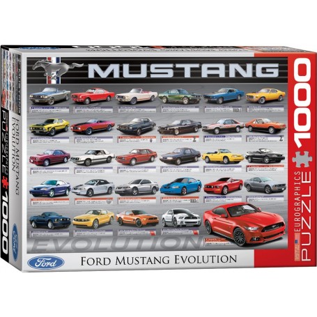 Puzzle Eurographics Ford Mustang Evoluzione di 1000 pezzi - Eurographics