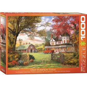 Puzzle Eurographics vecchia fattoria di zucca di 1000 pezzi Eurographics - 1