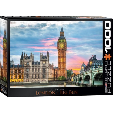 Puzzle Eurographics London Big Ben 1000 pezzi - Eurographics