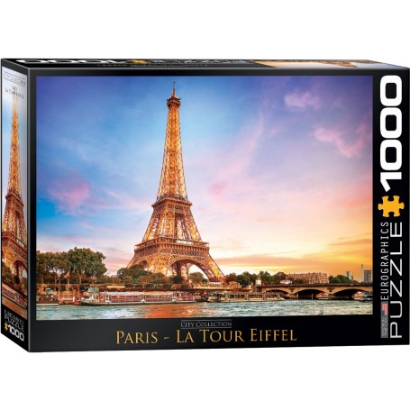 Puzzle Eurographics Parigi La Torre Eiffel da 1000 pezzi - Eurographics