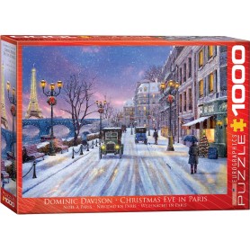 Puzzle Eurographics vigilia di Natale a Parigi 1000 pezzi Eurographics - 1