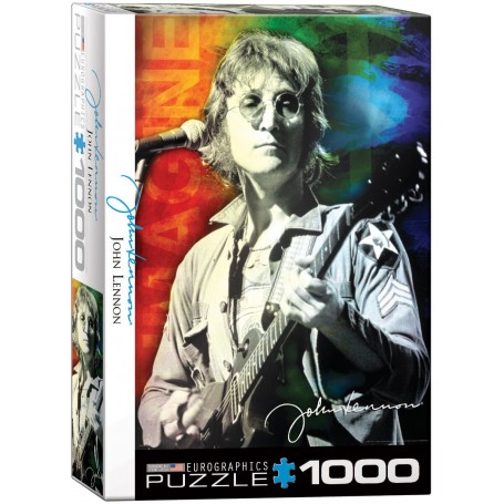 Puzzle Eurographics John Lennon live in New York 1000 Pieces - Eurographics