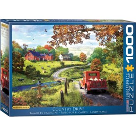 Puzzle Eurographics passeggiata di 1000 pezzi attraverso la campagna Eurographics - 1
