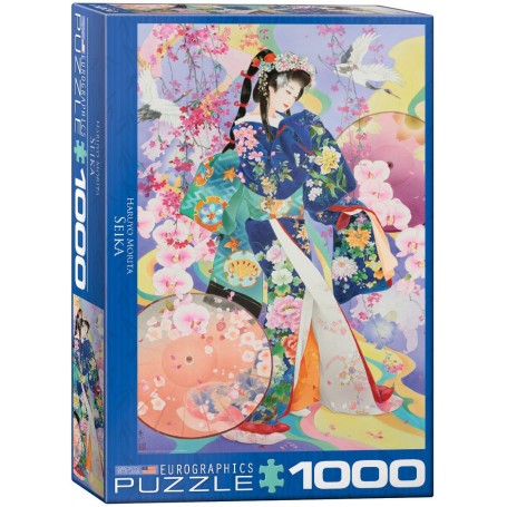 Puzzle Eurographics Geisha Seika 1000 pezzi - Eurographics