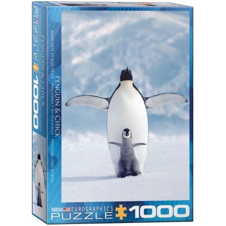 Puzzle Eurographics Penguin e il suo pulcino da 1000 pezzi - Eurographics