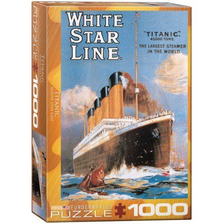 Puzzle Eurographics Titanic 1000 pezzi - Eurographics