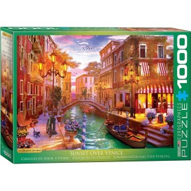 Puzzle Eurographics Romanza veneziana di 1000 pezzi Eurographics - 1