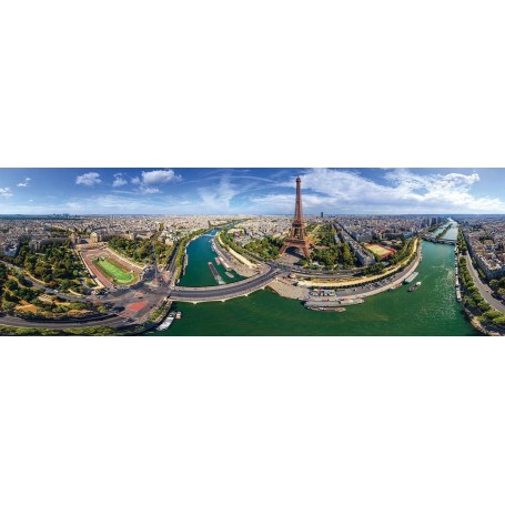 Puzzle Eurographics Panorama Parigi, Francia 1000 pezzi - Eurographics