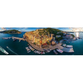 Puzzle Eurographics Panorama Porto Venere - Italia 1000 Pezzi Eurographics - 1