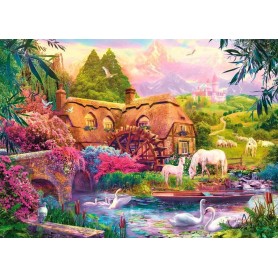 Puzzle Trefl Le pays des fées de 1000 Piéces Puzzles Trefl - 1
