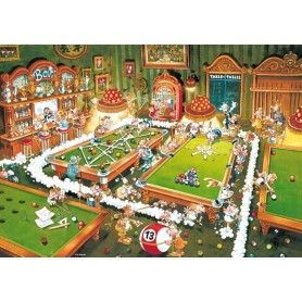 Puzzle Heye 1000 pezzi biliardo Heye - 1