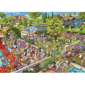 Puzzle Heye gatti da festa da 1000 pezzi Heye - 1