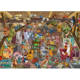 Puzzle Heye nell'attico da 1000 pezzi Heye - 1