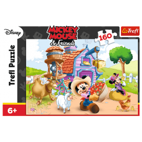 Puzzle Trefl Topolino il contadino di 160 pezzi Puzzles Trefl - 2