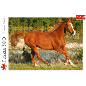 Puzzle da 500 Pezzi - Galloping White Horses - Trefl - 500 - Puzzle da 300  a 1000 pezzi - Giocattoli