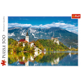 Puzzle Trefl Bled, Slovenia 500 Puzzles Trefl - 2