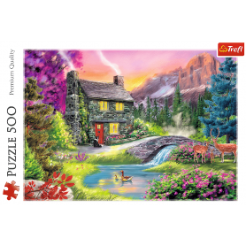 Puzzle Trefl 500 idillio montano Puzzles Trefl - 1