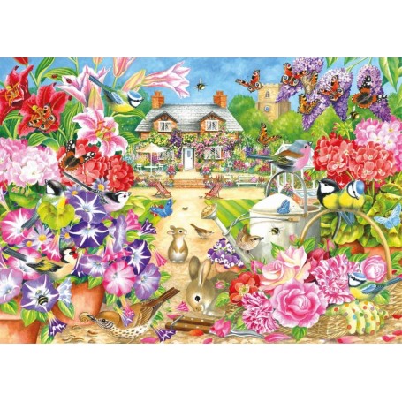 Puzzle Falcon Il giardino estivo di 1000 pezzi - Falcon