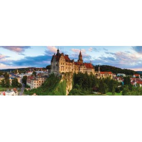 Puzzle Jumbo Castello di Sigmaringen, Germania, 1000 pezzi panoramici Jumbo - 1