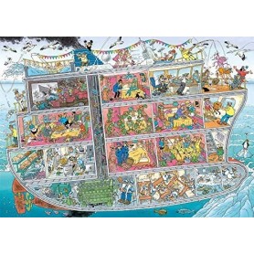 Puzzle Jumbo Comic Cruiser 1000 pezzi Jumbo - 1