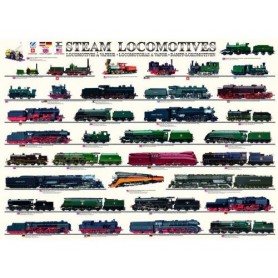 Puzzle Eurographics locomotive a vapore da 1000 pezzi Eurographics - 1