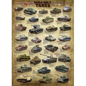 Puzzle Eurographics seconda guerra mondiale di 1000 pezzi Eurographics - 1