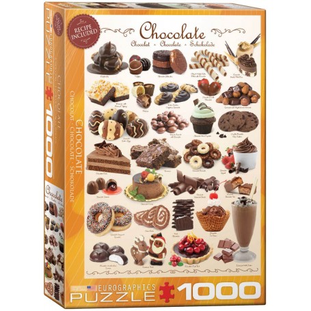 Puzzle Eurographics cioccolato 1000 pezzi - Eurographics