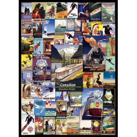 Puzzle Eurographics adventure railway da 1000 pezzi Eurographics - 1