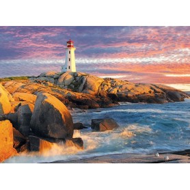 Puzzle Eurographics Peggy Cove Phare Nouvelle-écosse di 1000 Piéces Eurographics - 1