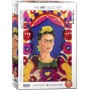 Puzzle Eurographics autoritratto Kahlo con uccelli da 1000 pezzi - Eurographics