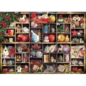 Puzzle Eurographics ornamenti natalizi di 1000 pezzi Eurographics - 1