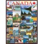 Puzzle Eurographics Travels Canada Classics 1000 pezzi - Eurographics