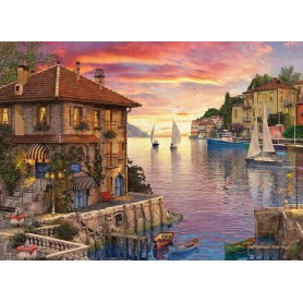 Puzzle Eurographics porto mediterraneo di 1000 pezzi Eurographics - 1