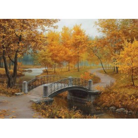 Puzzle Eurographics autunno in un vecchio parco di 1000 pezzi Eurographics - 1