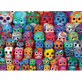 Puzzle Eurographics teschi messicani di 1000 pezzi Eurographics - 1