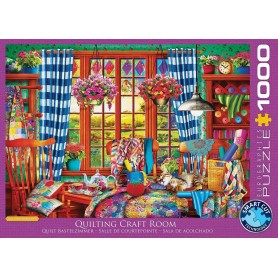 Puzzle Eurographics patchwork 1000 pezzi art room Eurographics - 1