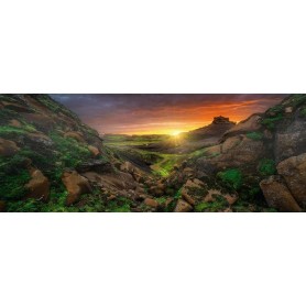 Puzzle Ravensburger sole sull'Islanda di 1000 pezzi Ravensburger - 1