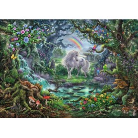 Puzzle Ravensburger fuga unicorno di 759 pezzi Ravensburger - 1
